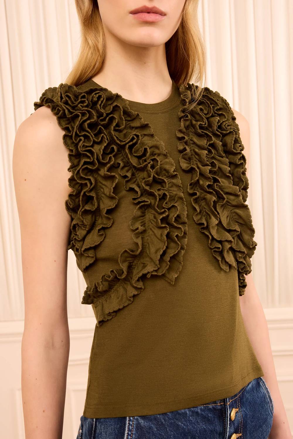 Ulla Johnson - Vesna Sleeveless Jersey Top