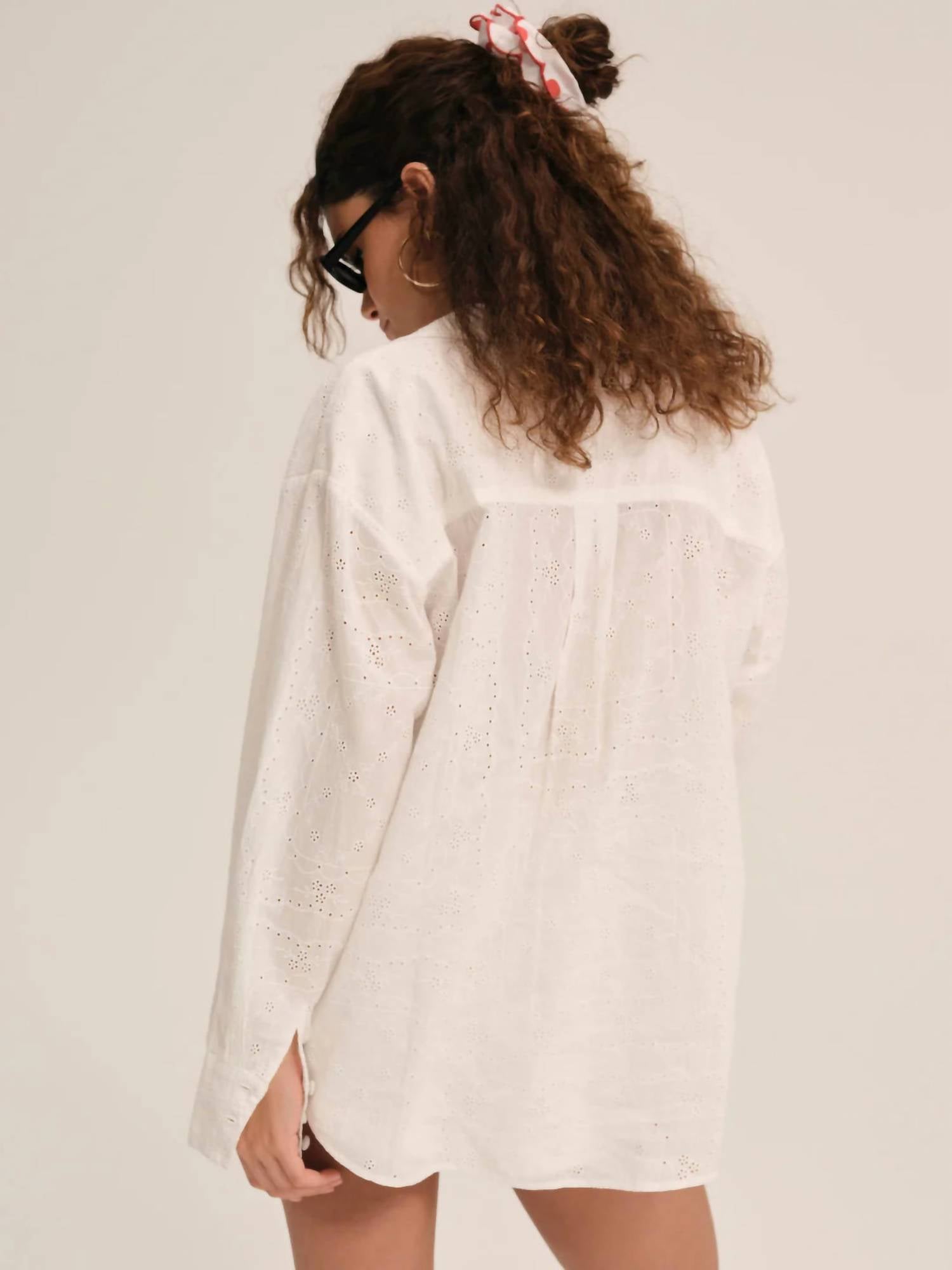 Lil Lemons By For Love And Lemons - Long Sleeve Button-up Shirt