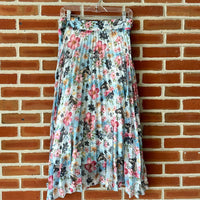 TASHA POLIZZI Shila Midi Skirt in blue - women's skirt - alternate view