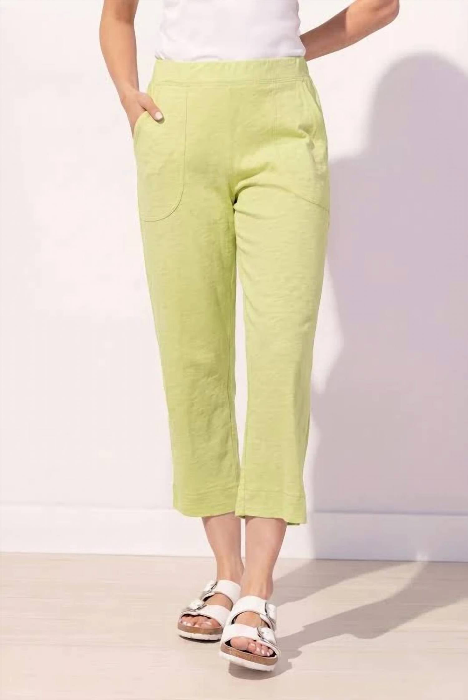 Escape - Women's Cotton Capri Pants
