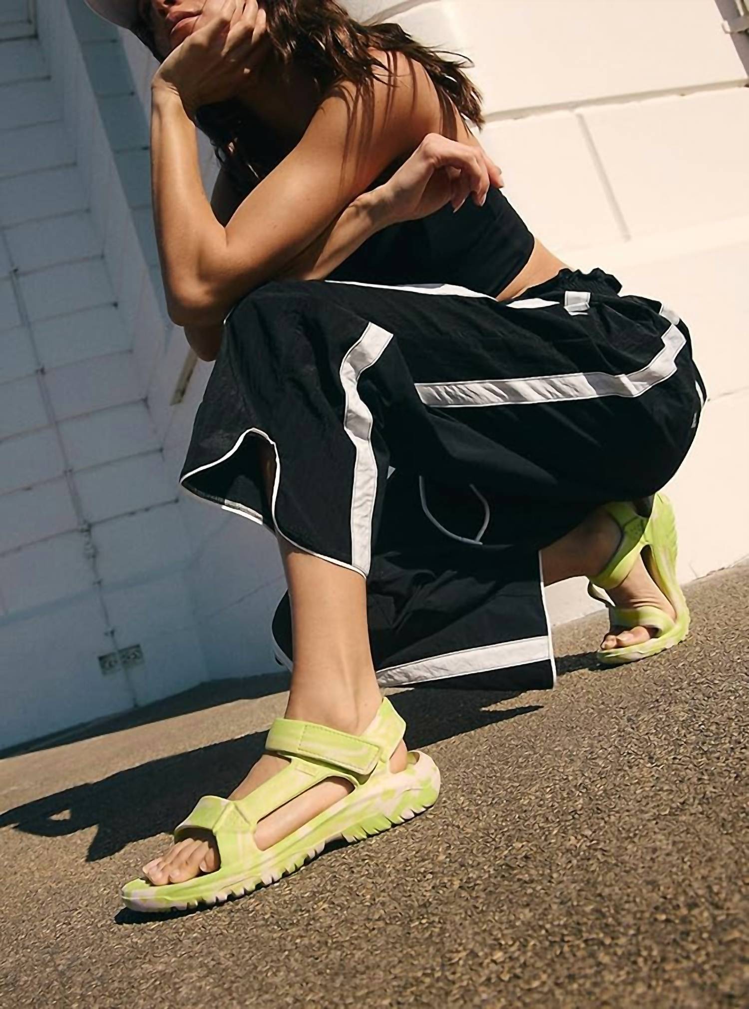 Bucketlist - Windbreaker Pants With Contrast Stripe