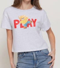 Active Basic - Short Sleeve French Terry Short Top