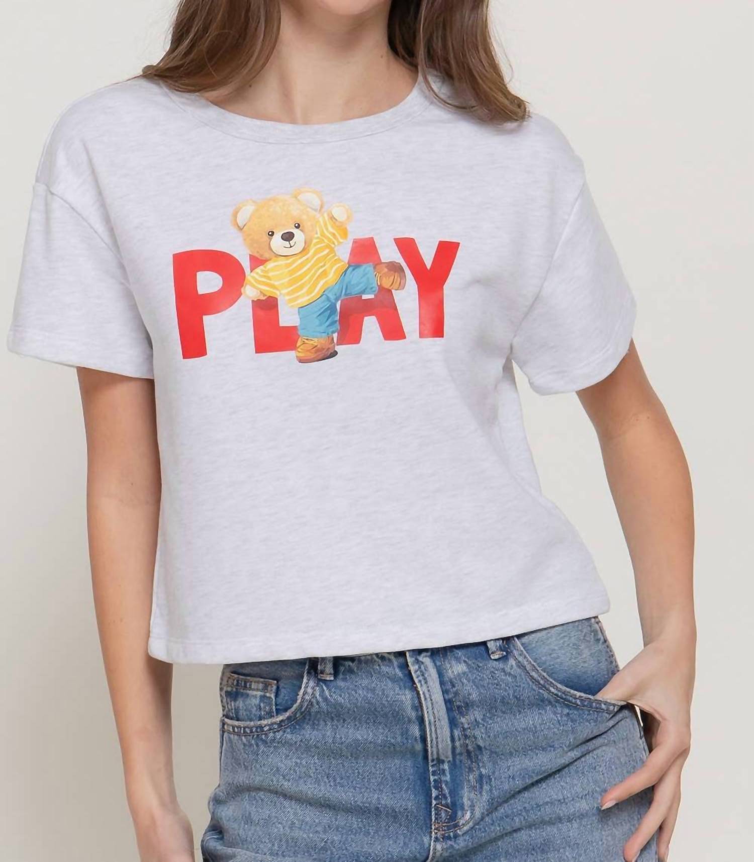 Active Basic - Short Sleeve French Terry Short Top