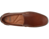 JOHNSTON & MURPHY Men's Beck Venetian Loafer in tan full grain - men's loafer - view 5