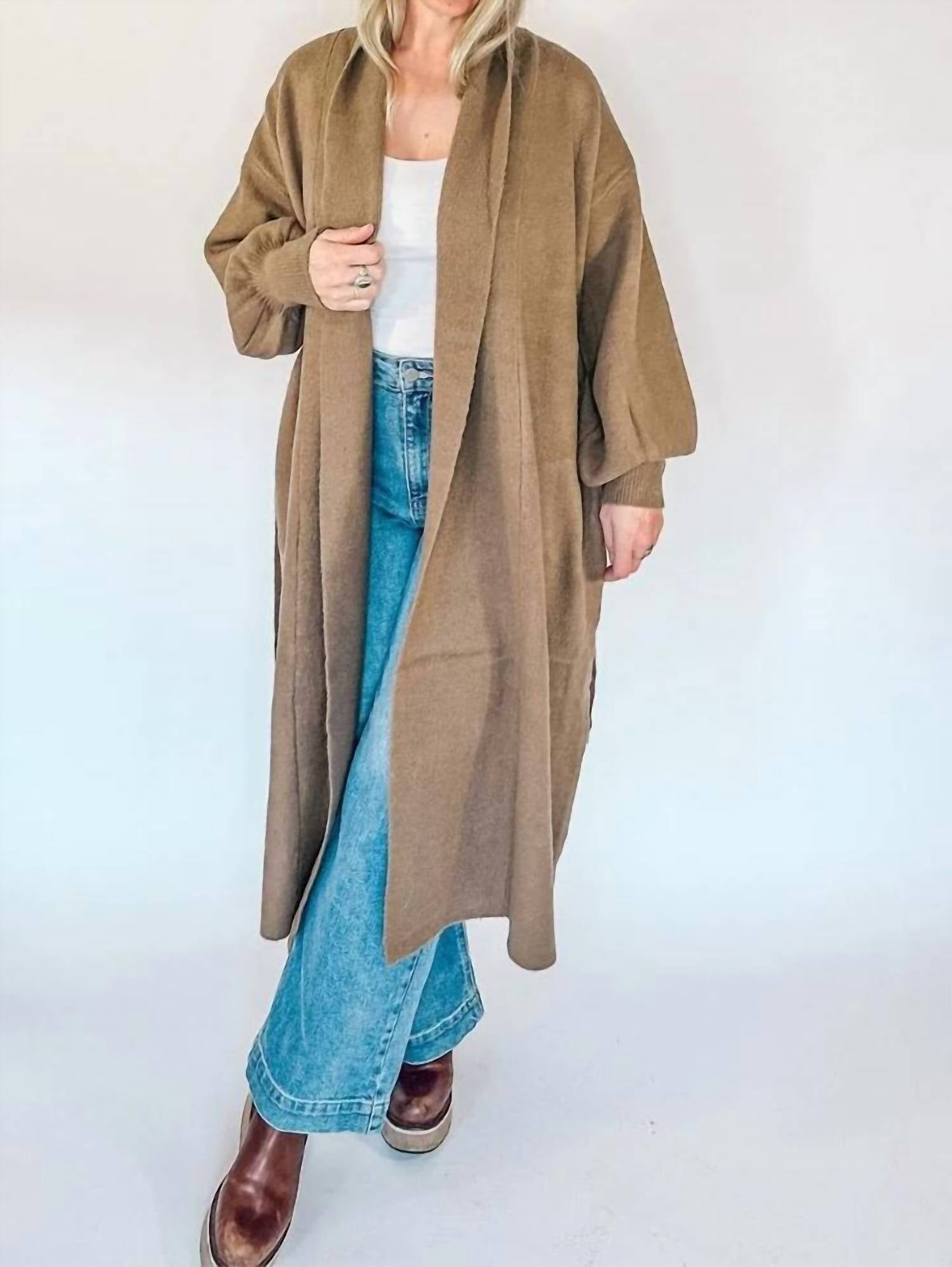 In-Loom - The Latte Layers Cardigan