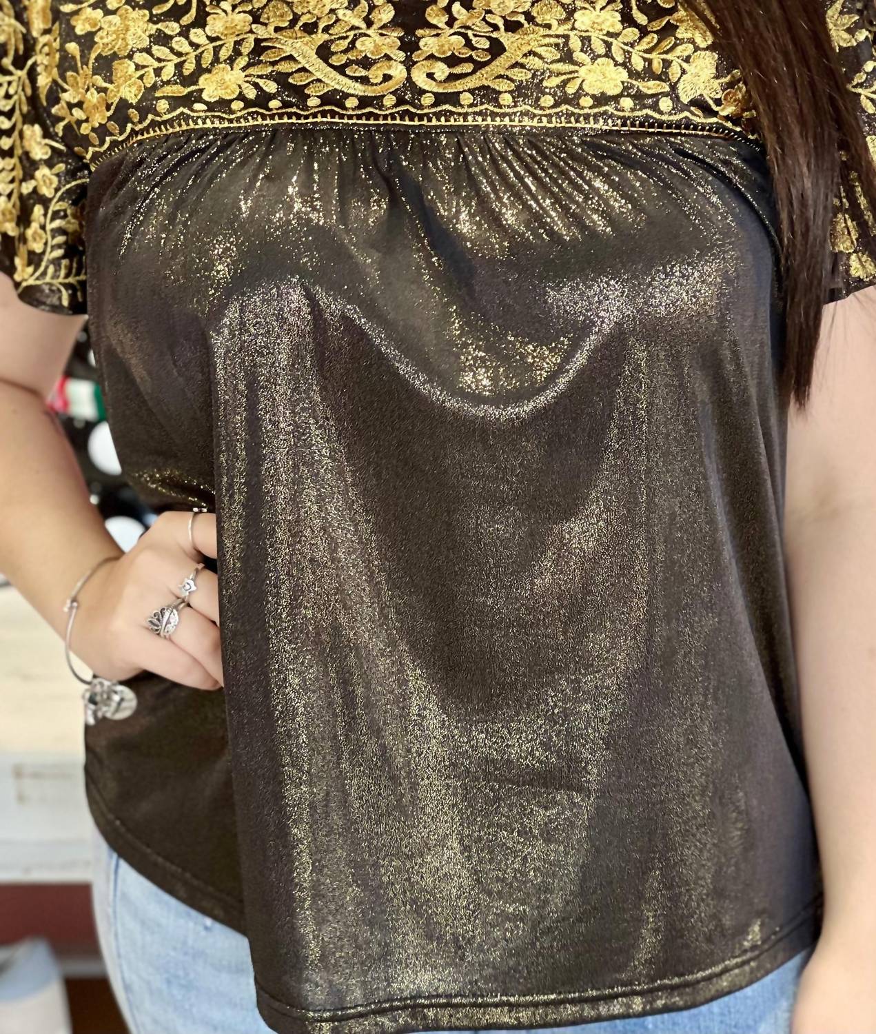 Layerz Clothing - Rae Embroidered Top