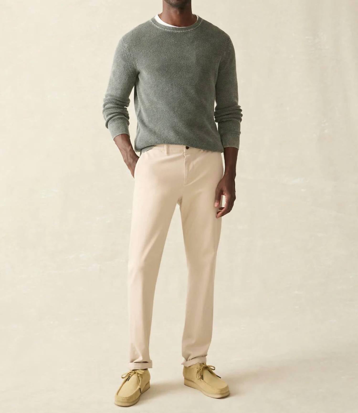 Faherty - Sunwashed Crewneck Sweater