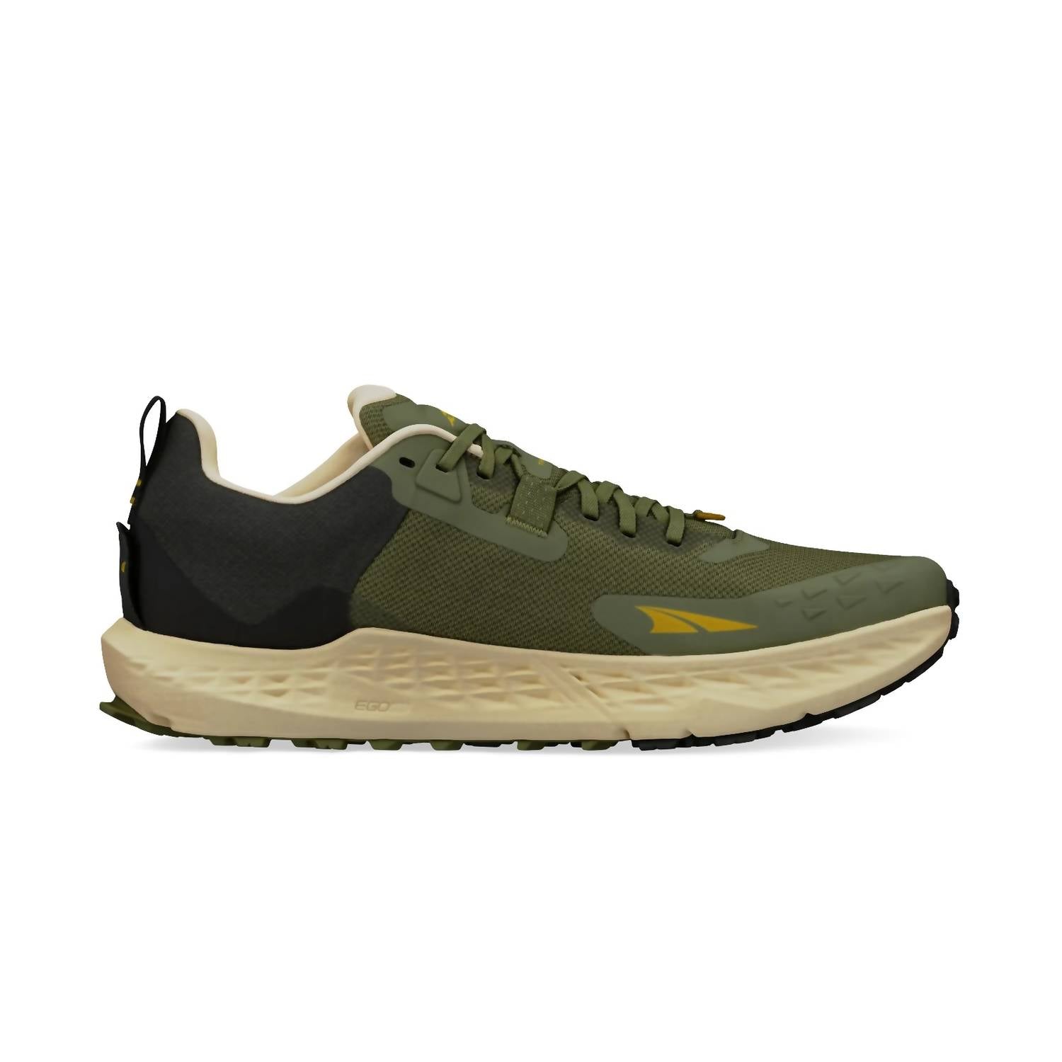 ALTRA Men's Timp 5 Trail Running Shoes in green - men's shoe