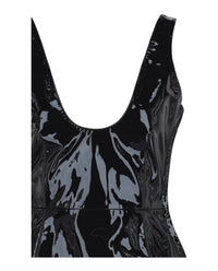 Salvatore Ferragamo - Women's Patent Leather Mini Dress