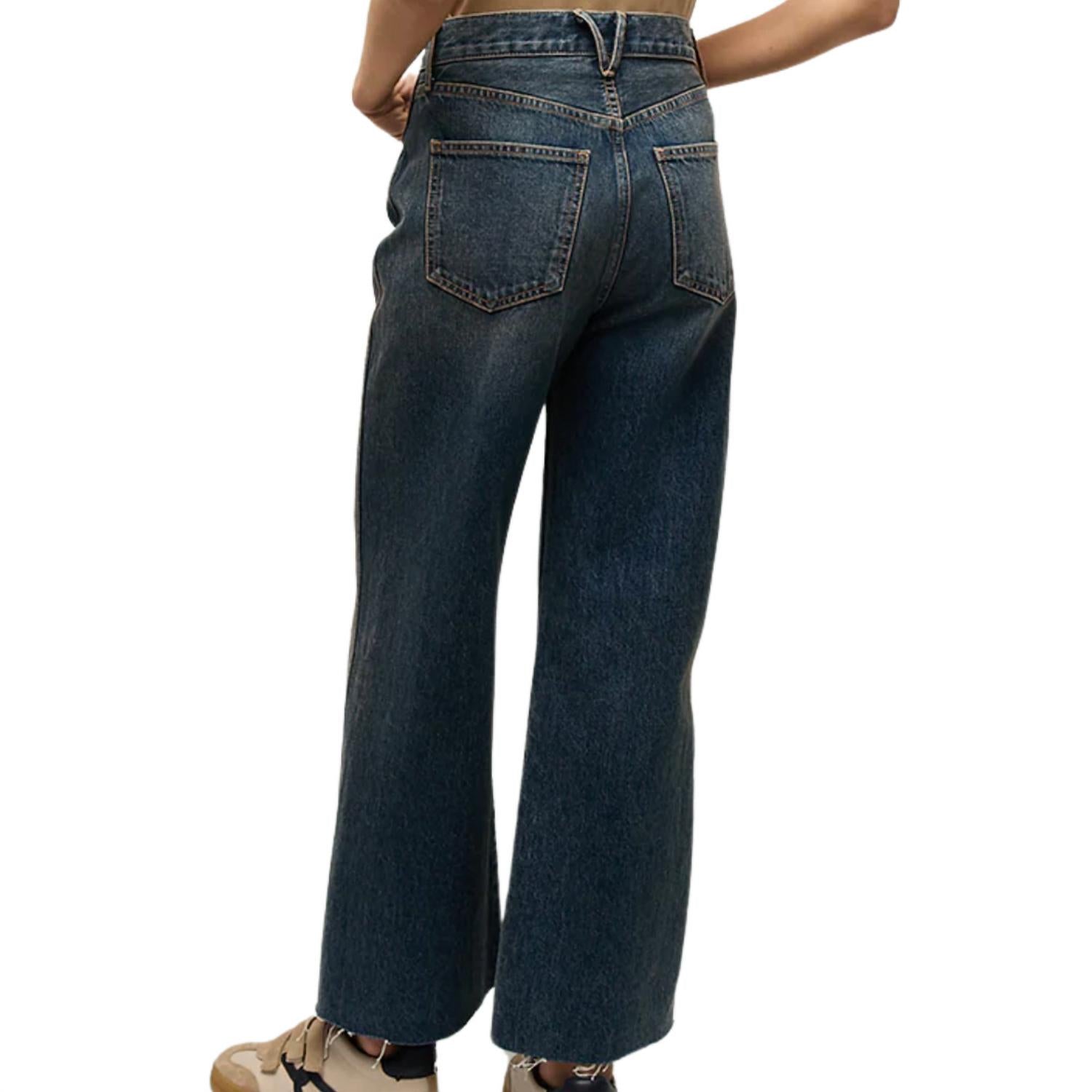 Veronica Beard - Women's Taylor Cropped Wide-leg Jeans