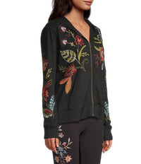Johnny Was - Isabella Zip Up Thermal Hoodie