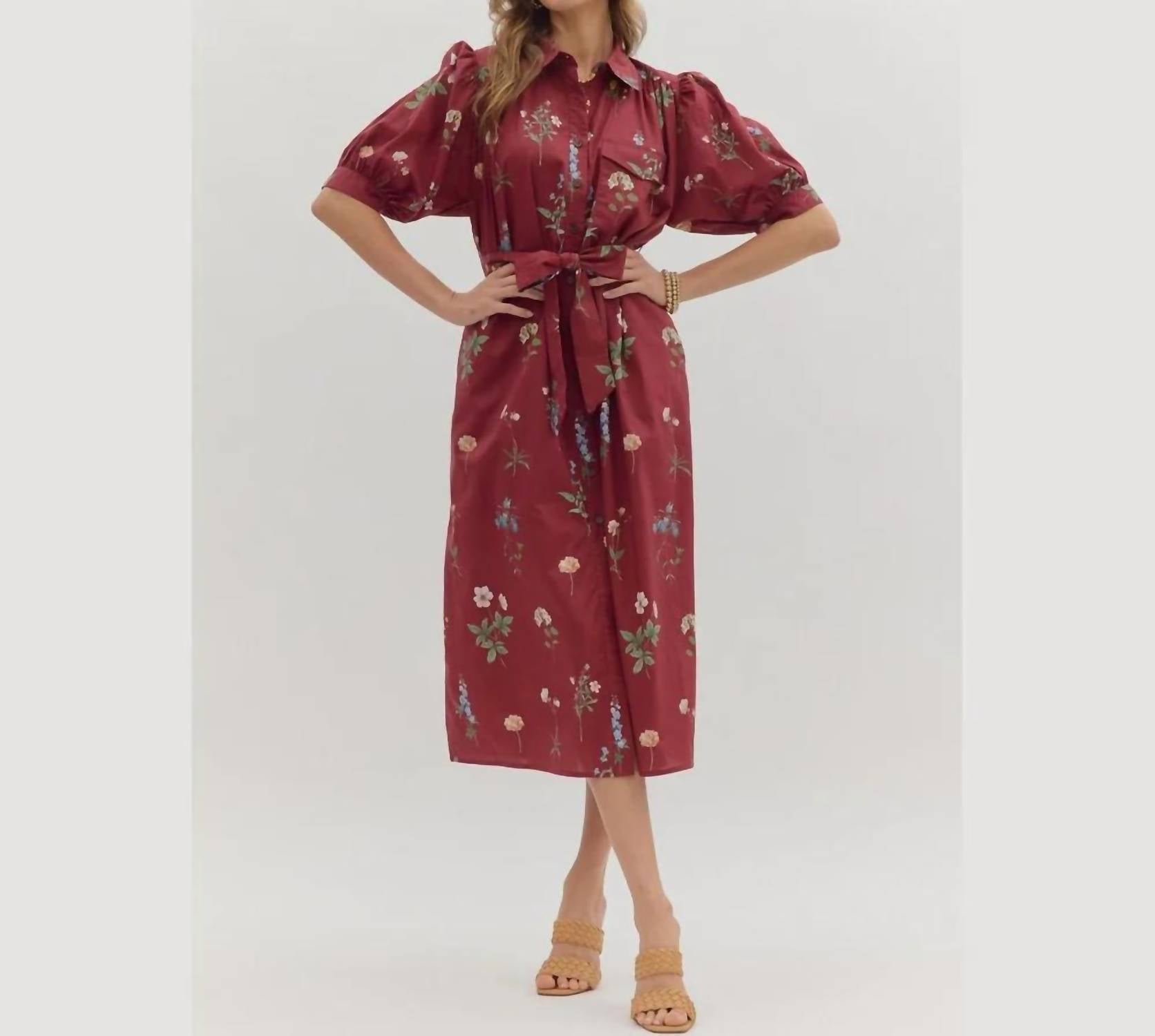 Entro - Floral Dress