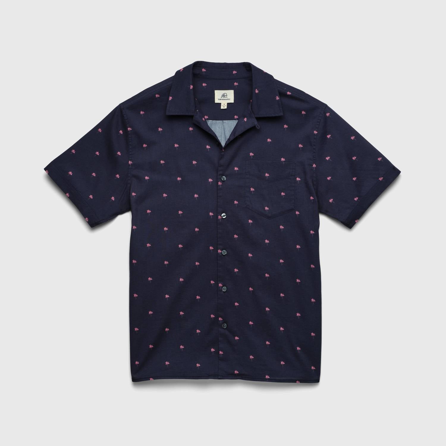 Surfside Supply - Men's Mariner Printed Camp Collar Shirt