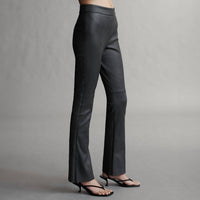 TWP Skinny Love Boot Cut Pants in black oyster - women's pants - alternate view