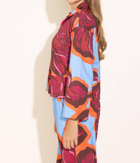 Alden Adair Paige Top in blossom - women's blouse - alternate view
