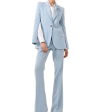 Barbara Bui - Herringbone fitted jacket