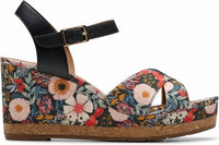 Clarks - Women's Chicly Floral Casual Sandals