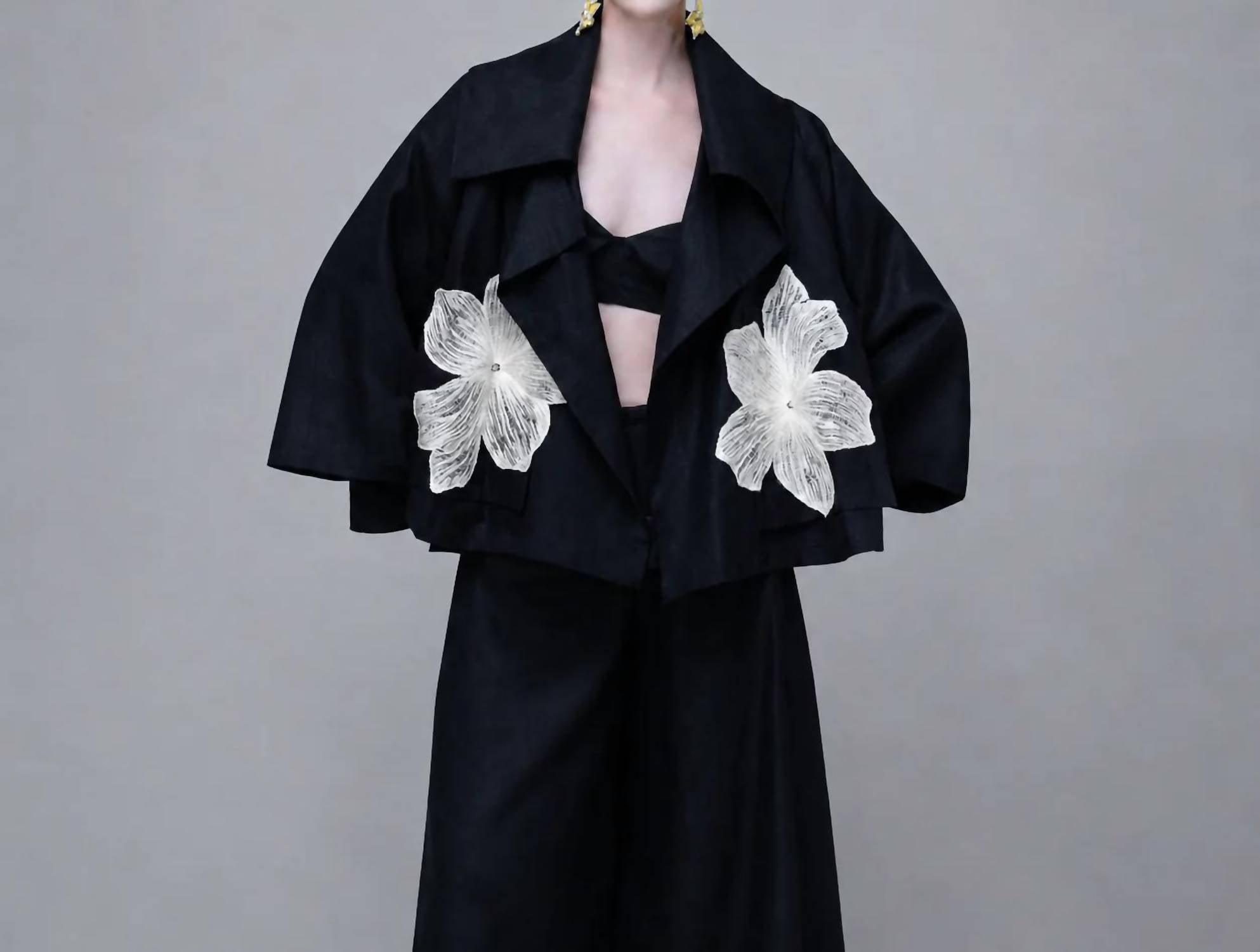 Maison Zoulias - Vertigo Linen Jacket