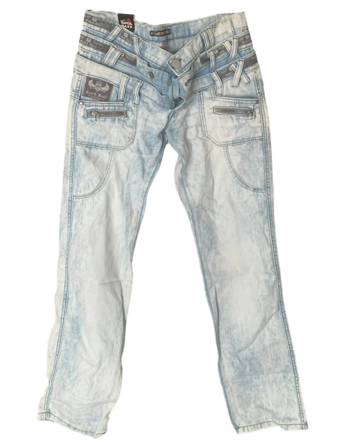 Cipo & Baxx - Men's Slim Fit Straight-leg Denim Jeans