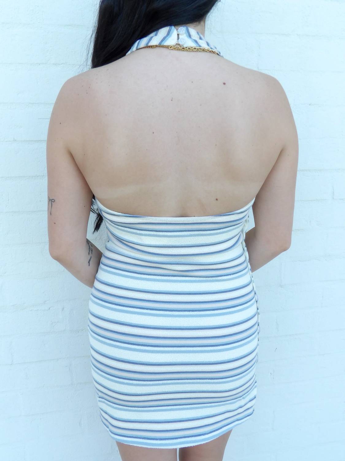 Bailey Rose - The Seaside Stripe Mini Dress