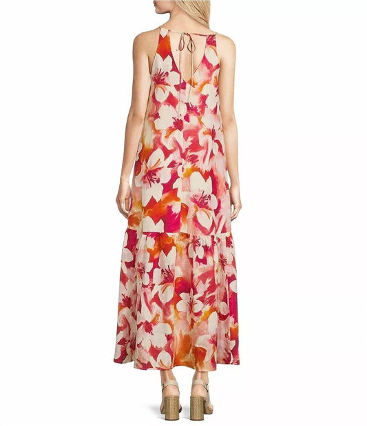 Tyler Boe - Lexi Linen Floral Maxi Dress