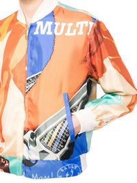Bally - Silk Graphic-print Bomber Jacket