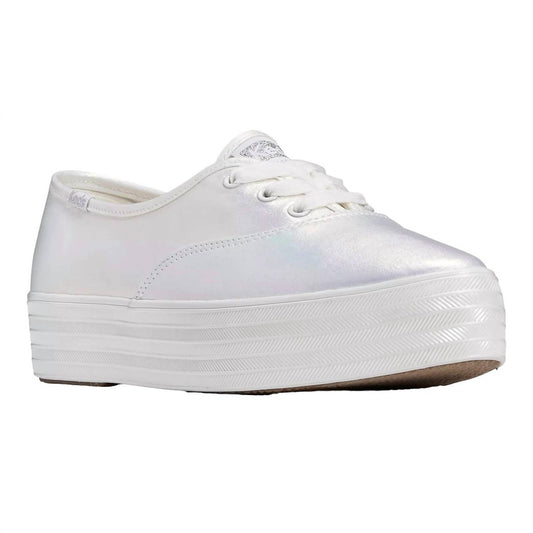 Keds - Women's Point Pearlized Lace Up Sneaker