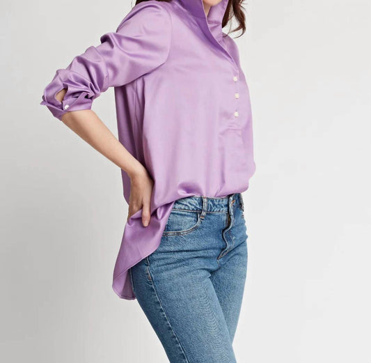 Hinson Wu - Betty Long Sleeve Tunic Top