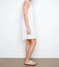 Charlie B - Sleeveless Bubble Cotton Shirt Dress