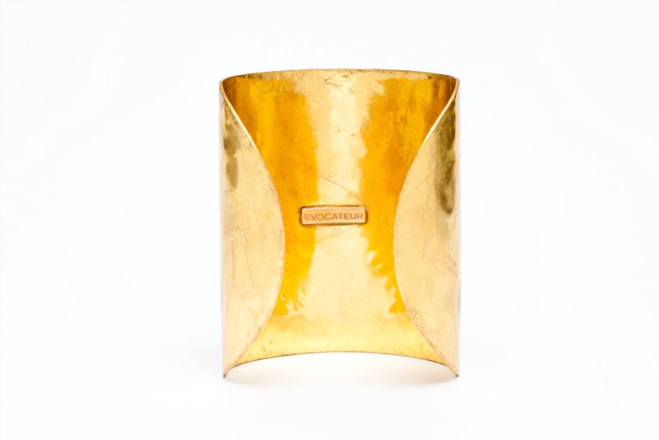 Avenue Chic - Women's Gold Leaf Snake Cuff