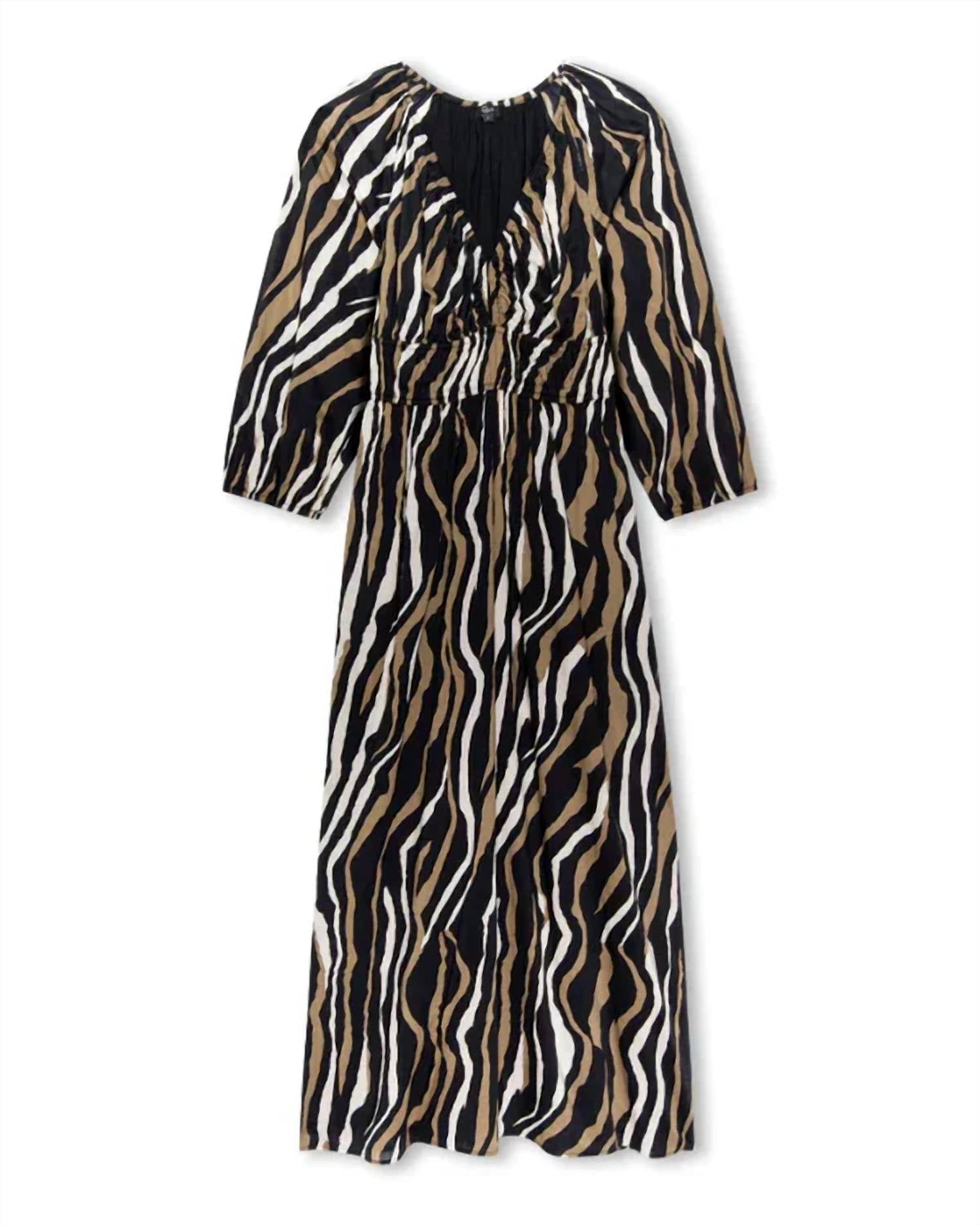 Rails Paio Dress in canyon stripe - women's dress - detail view