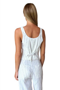 Emerson Fry - Button Front Tailored Top