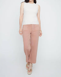 Renuar Sleeveless Knit Sweater in oyster - women's sweater - view 4
