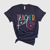 Viv & Lou - Women's Teacher Fuel Graphic Tee