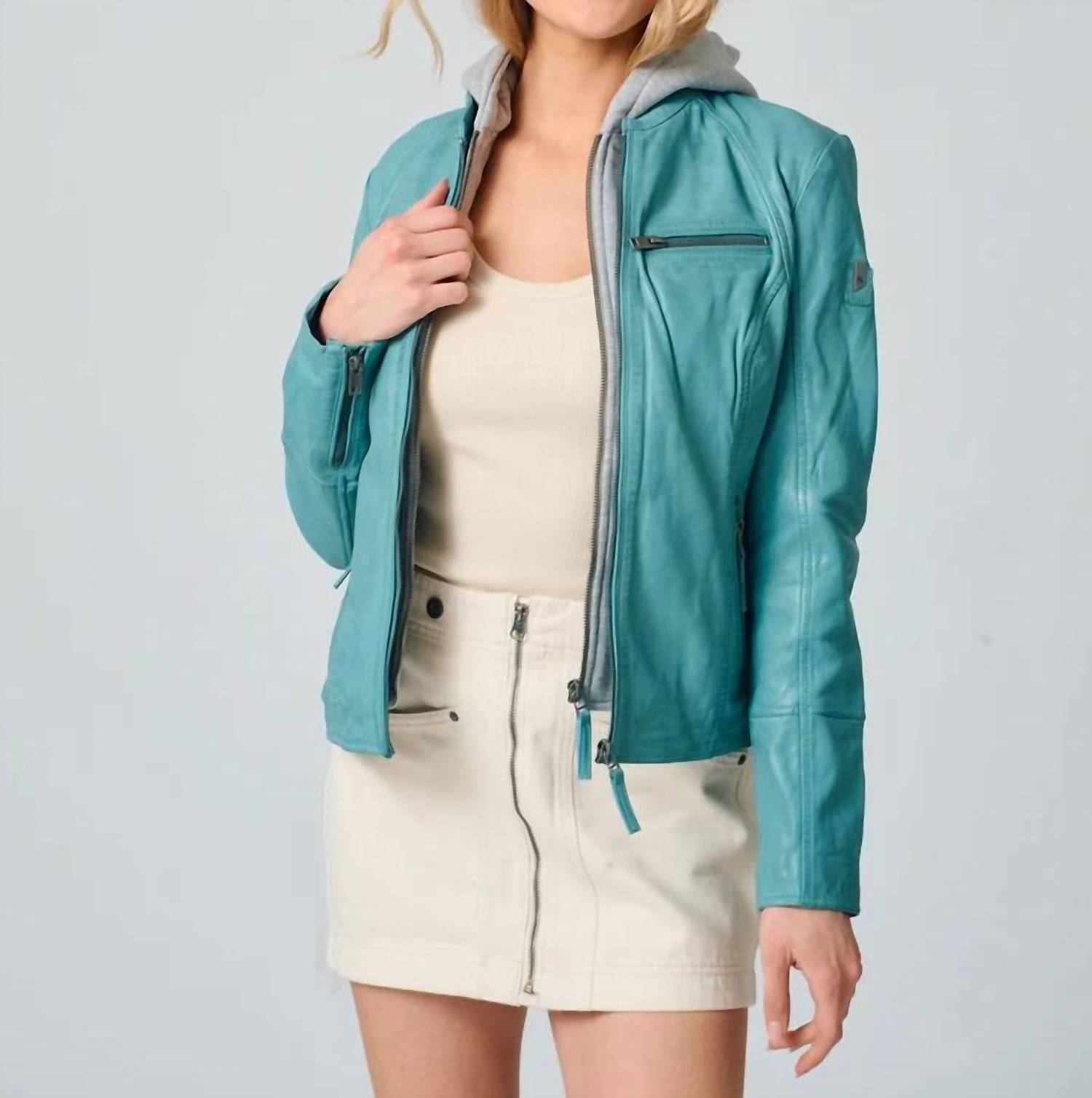 Mauritius - Nola Regular Fit Leather Jacket