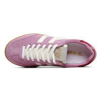 Gola Women's Cyclone Trainer Sneakers in candy off white deep red gum - women's sneaker - view 4