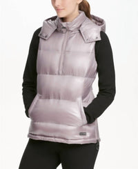 Dkny - Sport Quarter Zip Hooded Vest