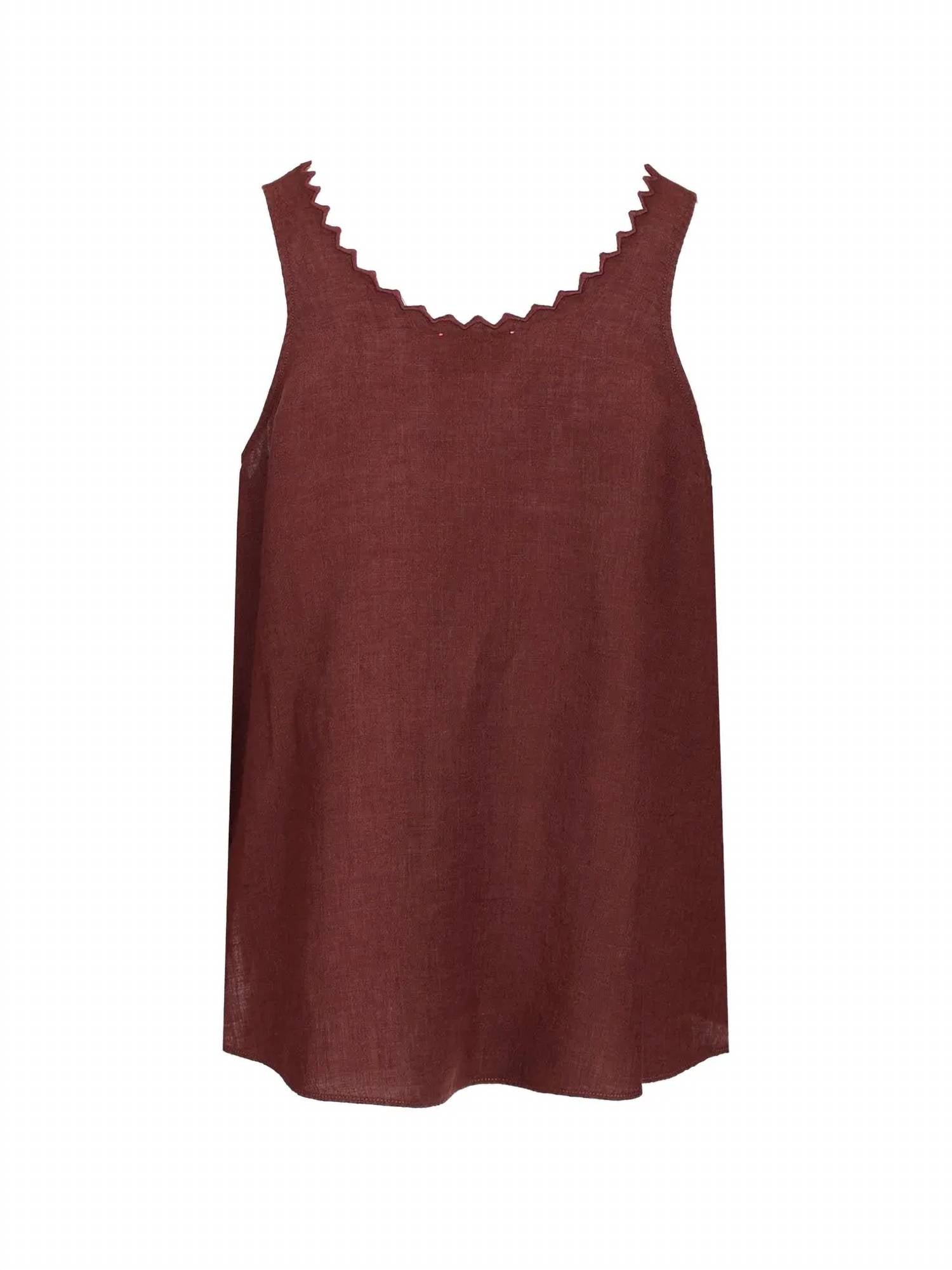 Forte Forte - Women's Embroidered Linen Top