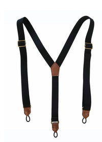 Me & Henry - Boy's Woven Trousers With Removable Suspenders / Braces