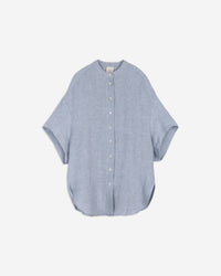 Alysi - MAXI LINEN BLOUSE
