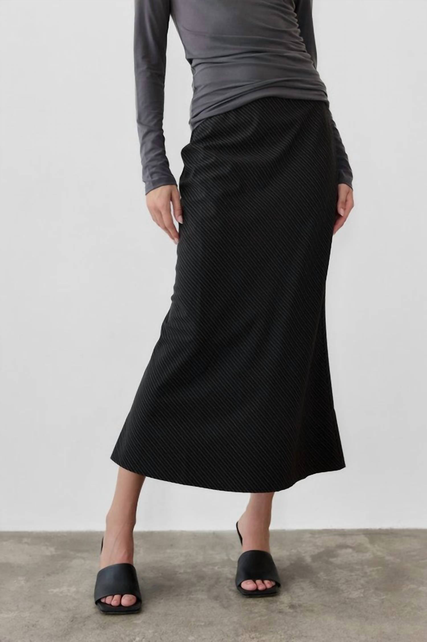 All : Row - Ginny A-line Bias Skirt