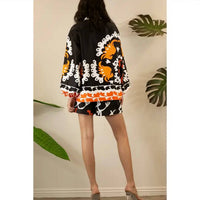 Mulla - Heavy Soft Shirt Jacket And Short Set