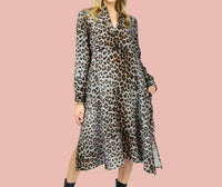 Uncle Frank - Untamed Elegance Midi Dress