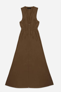 Deluc - Rubbens Poplin Sleeveless Maxi Dress
