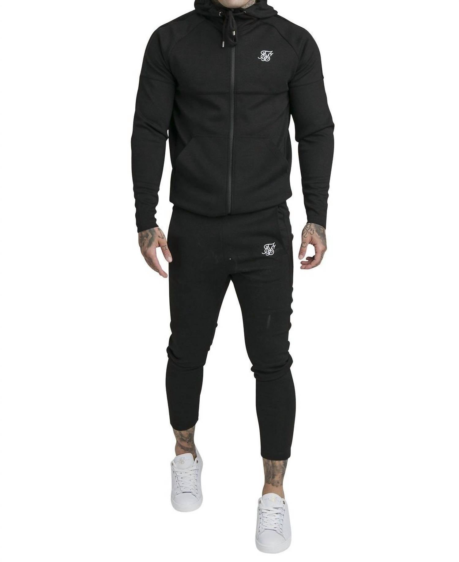 Siksilk - Motion Tape Zip Through Hoodie