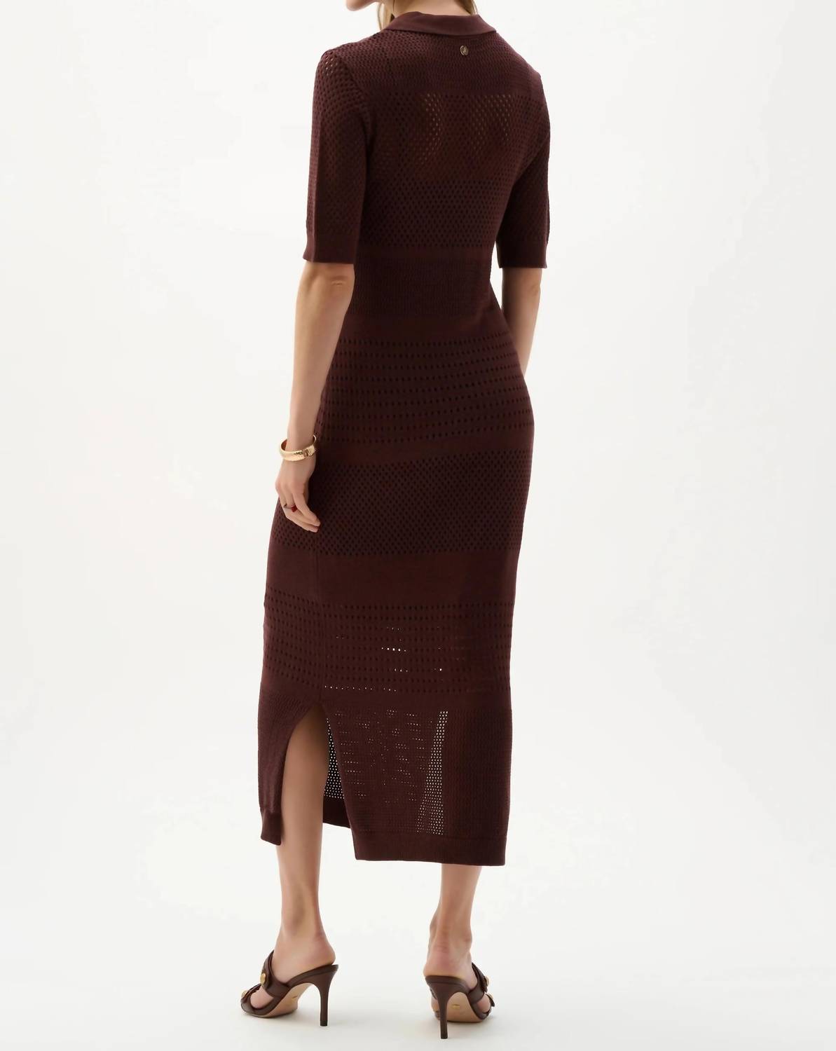 Joseph Ribkoff - Sweater Knit Midi Straight Dress