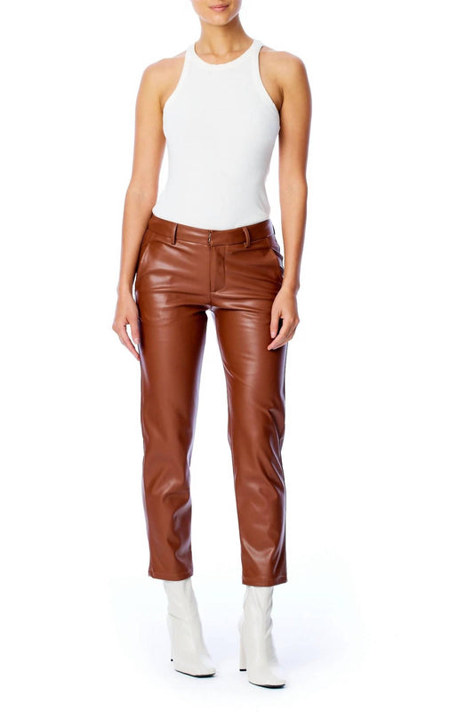 Lblc The Label - Franny Vegan Leather Trouser