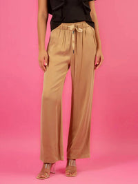 Jessie Liu - Cupro Relaxed Pant