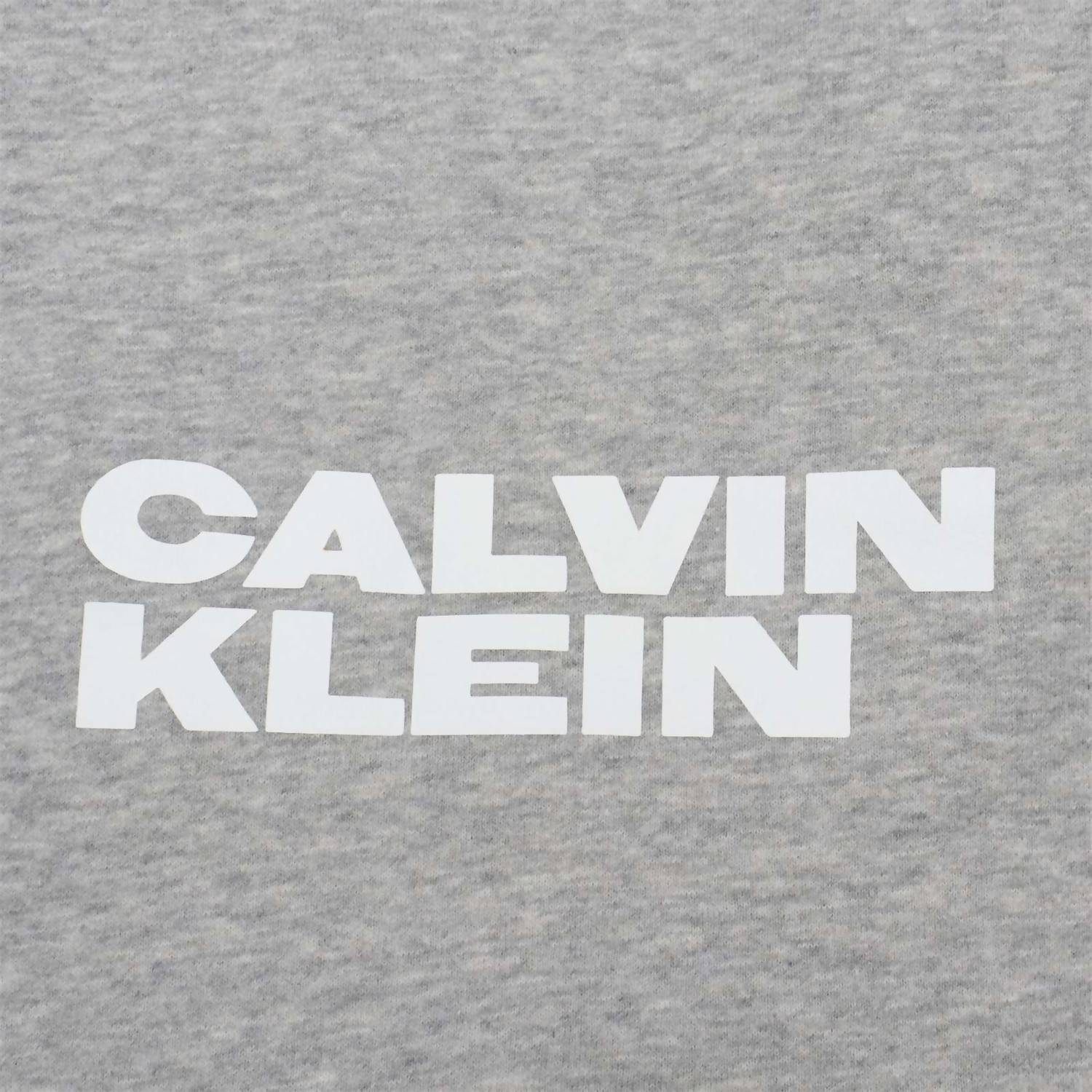 Calvin Klein - Men's Long Sleeve Nyc Triple Logo Crew Neck Hoodie