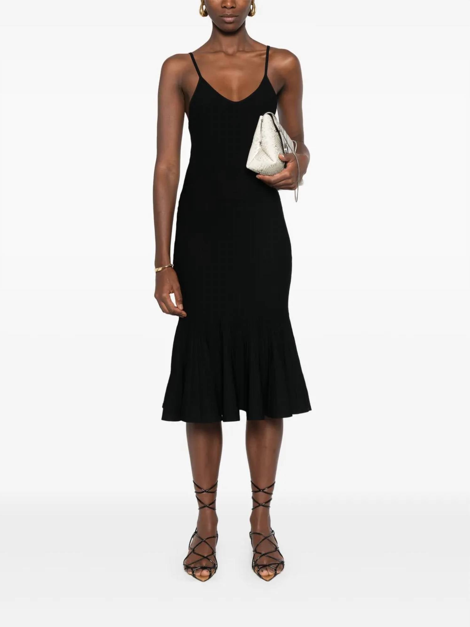Khaite - Queen V-neck Dress